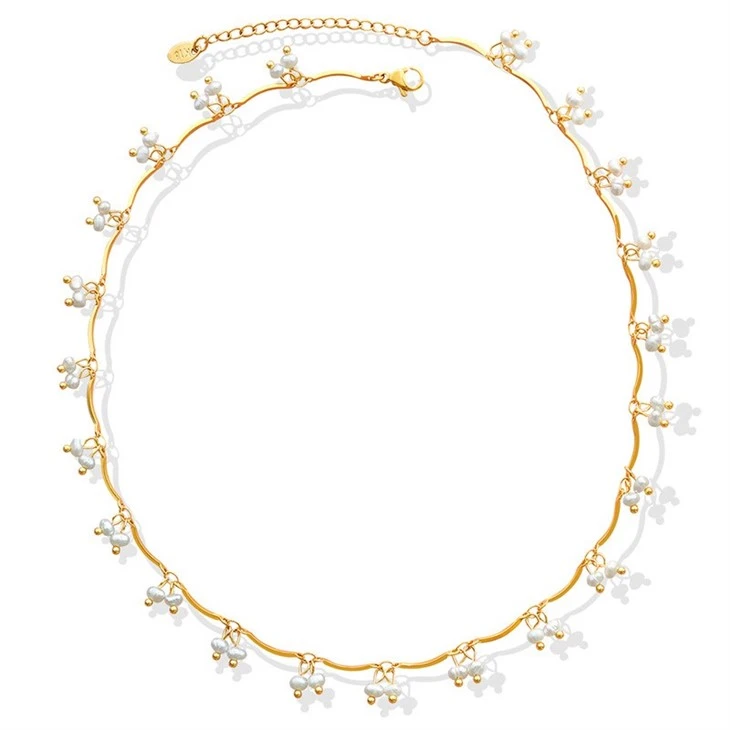 Dainty Pearl Neck Collar high quality