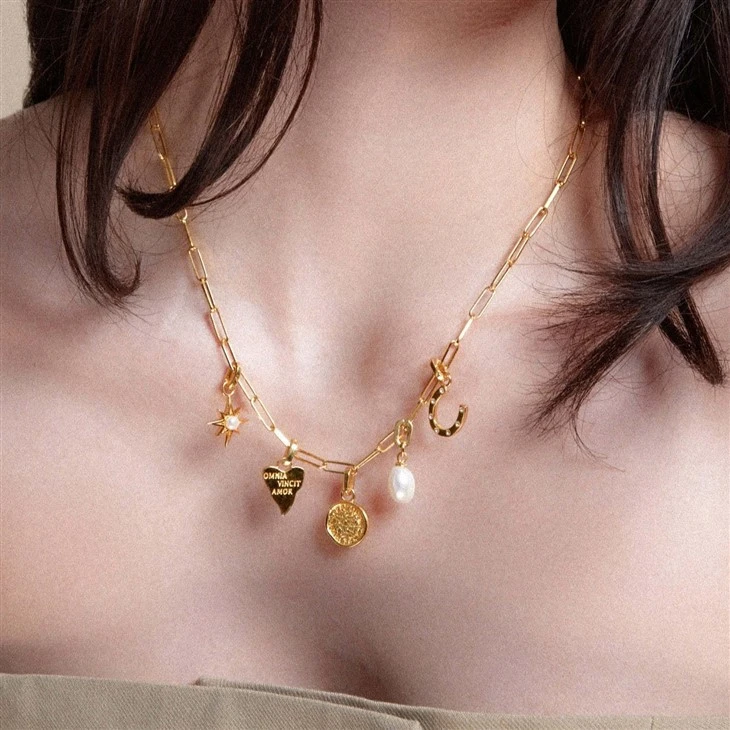Stainless Steel Initial Charms factory