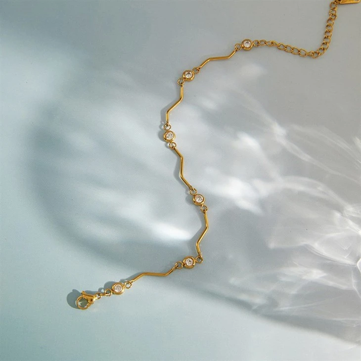 Station Round CZ Bracelet best